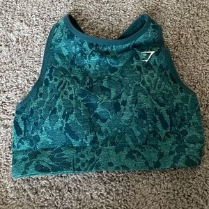 GYMSHARK ADAPT ANIMAL SEAMLESS SPORTS BRA SIZE SMALL